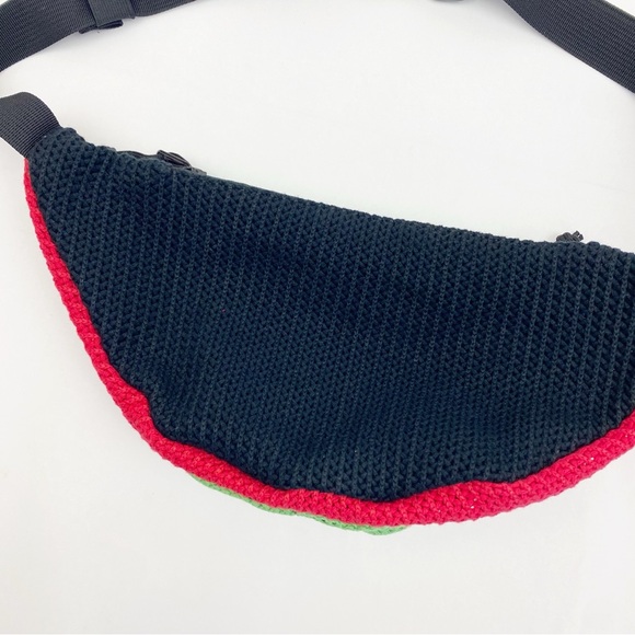 Supreme Authentic Rasta Belt Bag Fanny Pack Red Yellow Green Black Cotton - Picture 7 of 13